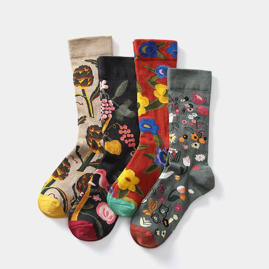 Cartoon graffiti socks - Soxipix