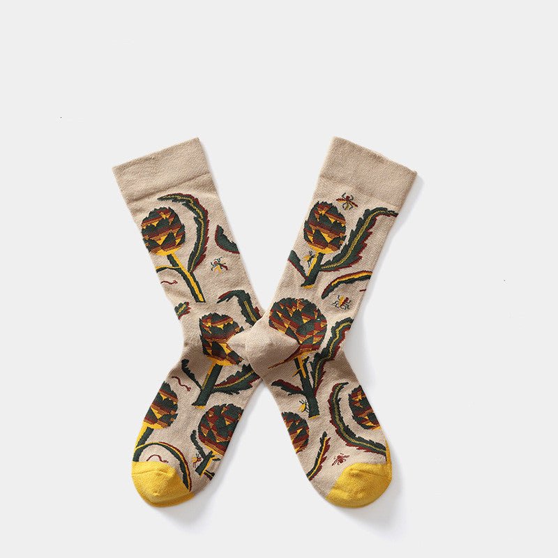 Cartoon graffiti socks - Soxipix