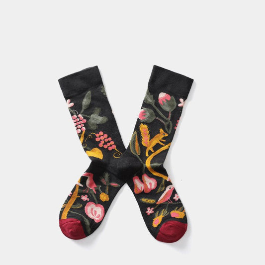 Cartoon graffiti socks - Soxipix