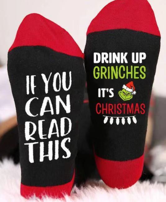 Christmas socks casual cotton socks - Soxipix