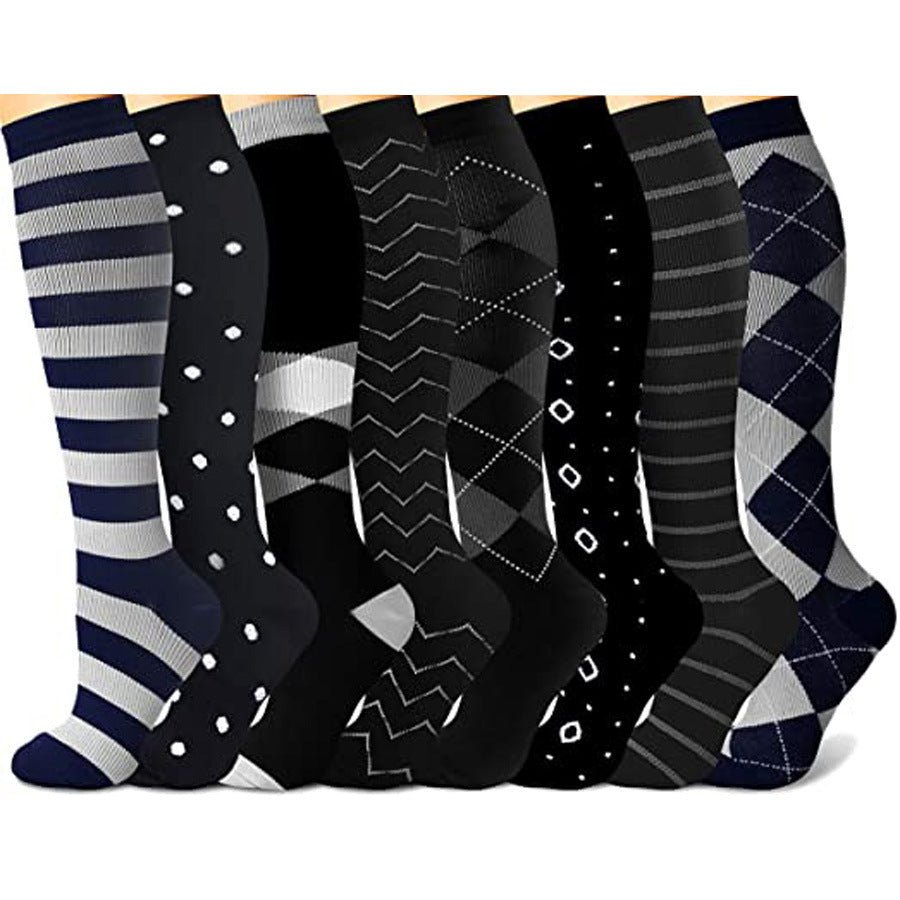 Compression Elastic Stockings Sports Socks Beautiful Leg Socks - Soxipix
