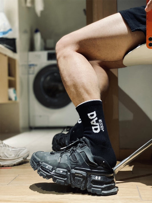 DAD letter personalized socks - Soxipix