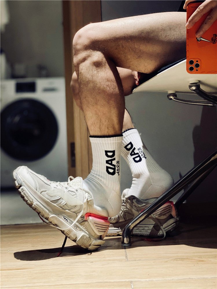 DAD letter personalized socks - Soxipix
