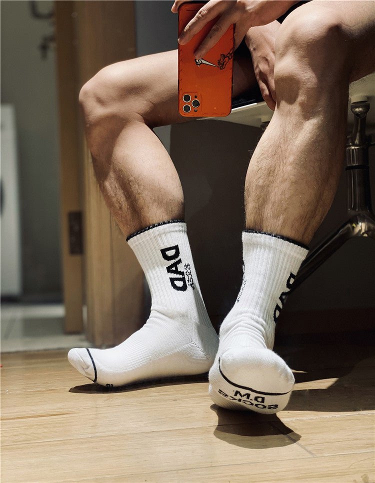 DAD letter personalized socks - Soxipix