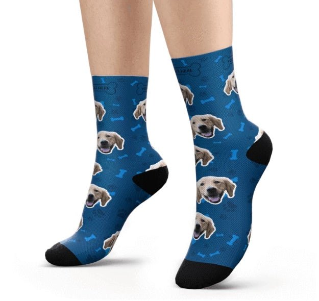 Pet head print socks - Soxipix