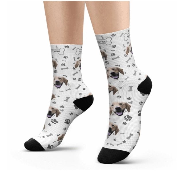 Pet head print socks - Soxipix