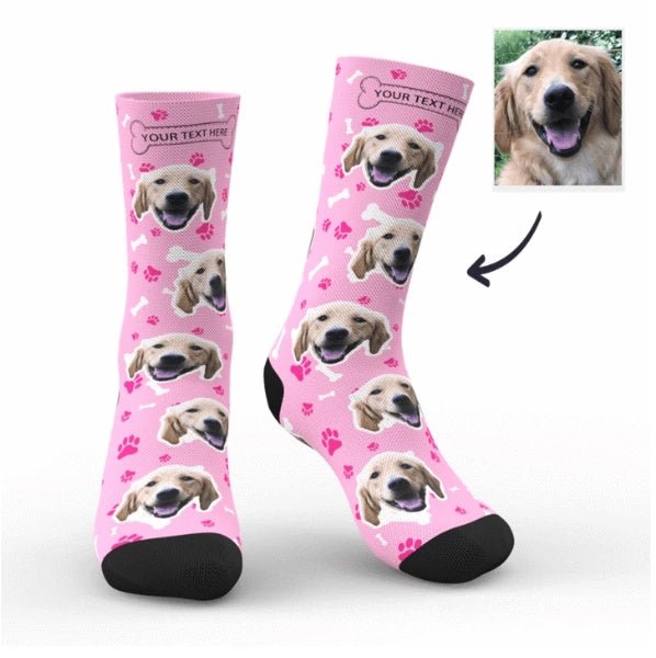 Pet head print socks - Soxipix