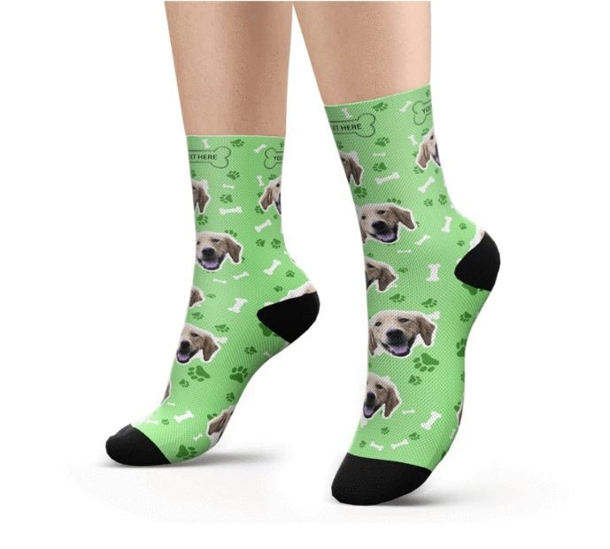 Pet head print socks - Soxipix