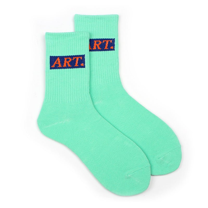 Street Men's Hip - hop Basketball Socks College Style - Soxipix