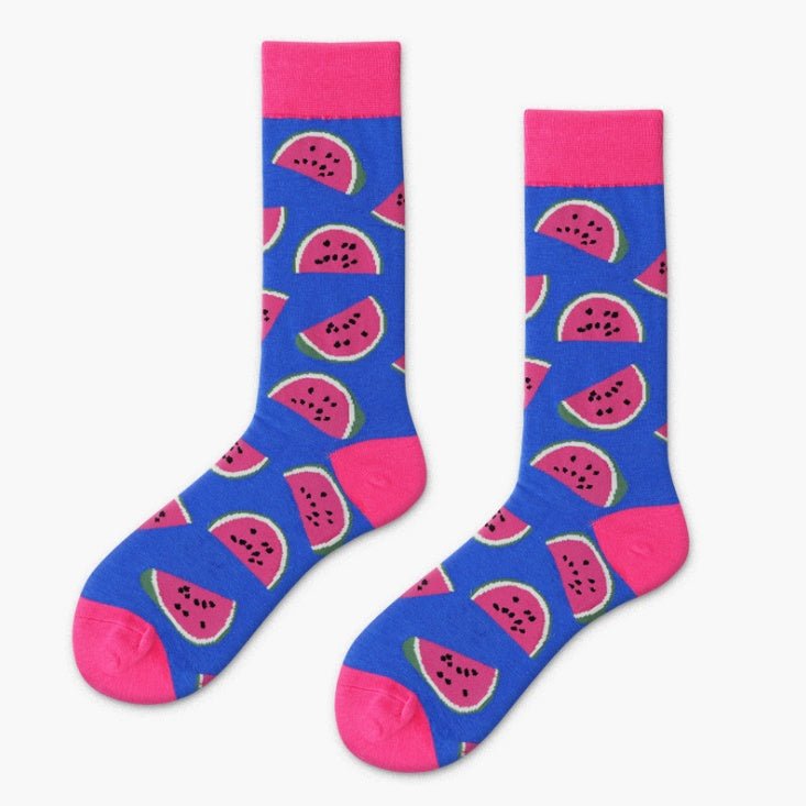 Cactus Men's Socks Fruit Creative Cotton Socks Couple Cotton Socks - Soxipix