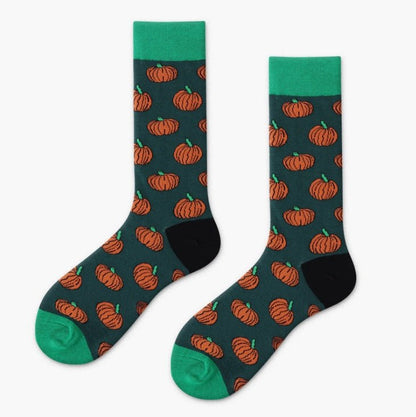 Cactus Men's Socks Fruit Creative Cotton Socks Couple Cotton Socks - Soxipix