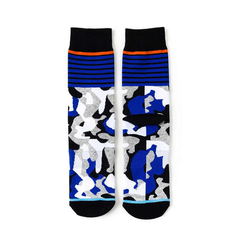 Creative Contrast Color Cotton Socks Personality Four Seasons Socks - Soxipix
