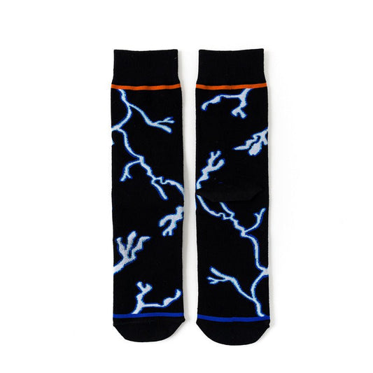Creative Contrast Color Cotton Socks Personality Four Seasons Socks - Soxipix