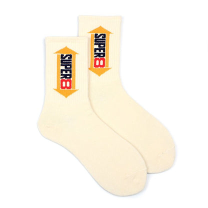 Street Men's Hip - hop Basketball Socks College Style - Soxipix