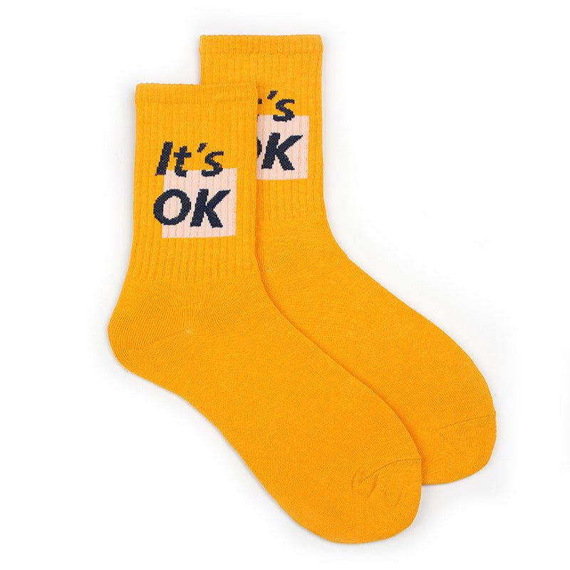 Street Men's Hip - hop Basketball Socks College Style - Soxipix