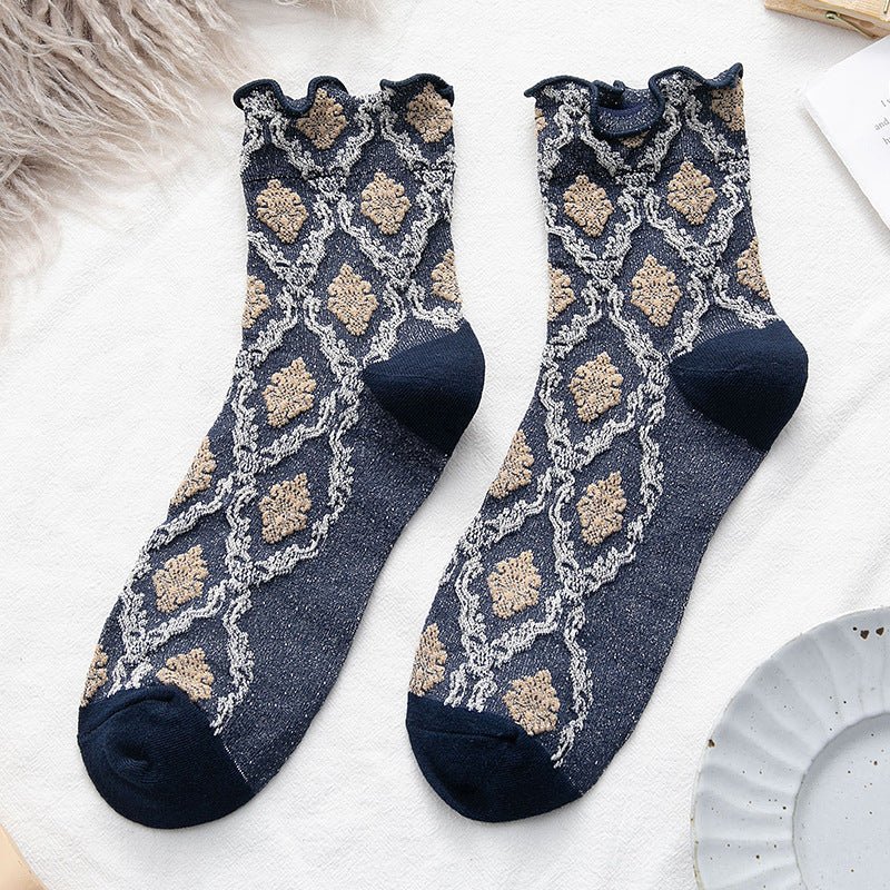 Women's socks Japanese pure cotton - Soxipix
