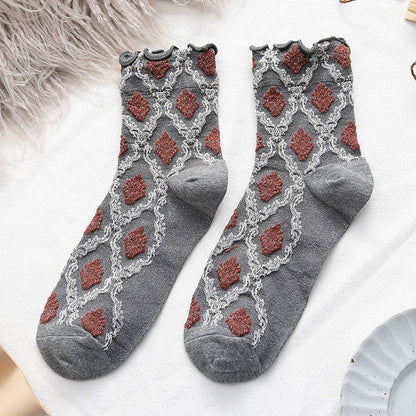 Women's socks Japanese pure cotton - Soxipix